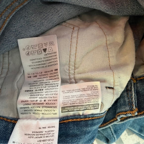 levi’s 511 light wash jeans size 31x34 - Picture 5 of 5